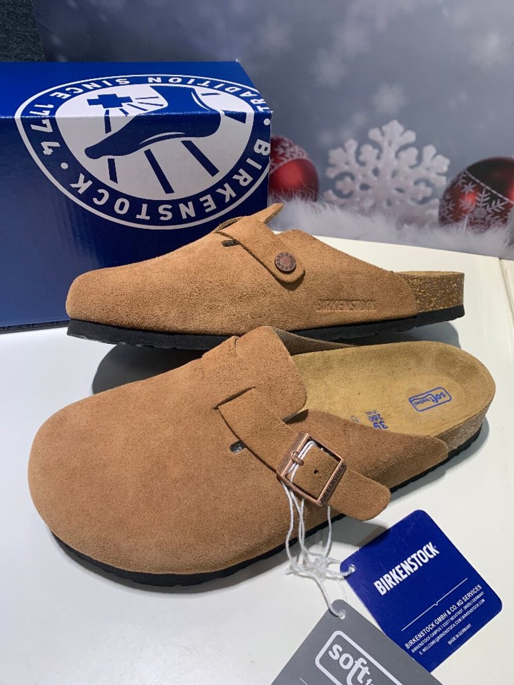 Birkenstock Boston Soft Footbed Oiled Leather Clogs Slipper Shoes New